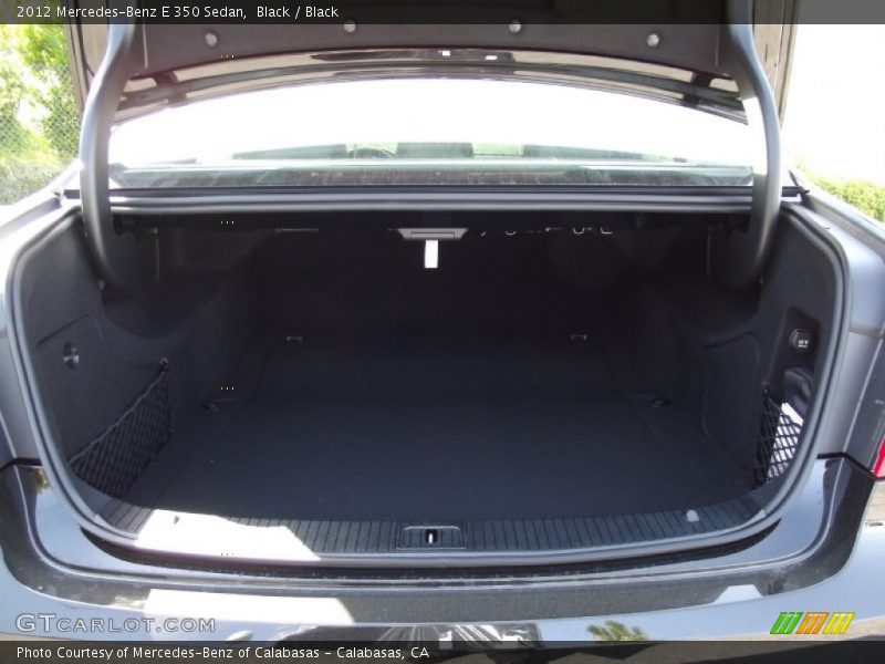 Black / Black 2012 Mercedes-Benz E 350 Sedan
