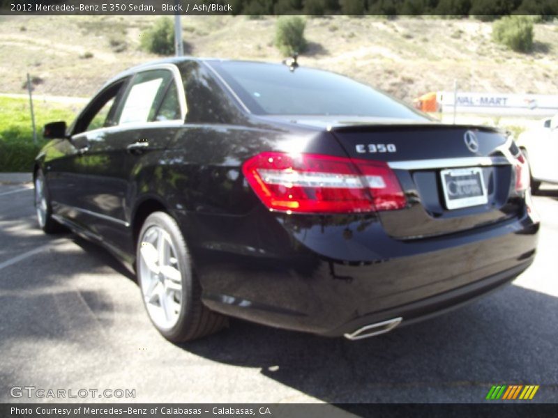 Black / Ash/Black 2012 Mercedes-Benz E 350 Sedan