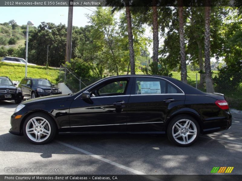 Black / Ash/Black 2012 Mercedes-Benz E 350 Sedan