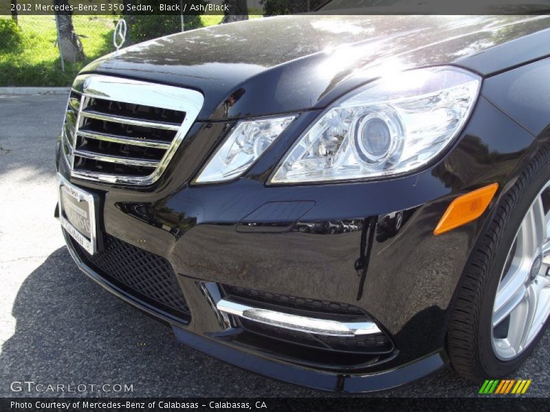 Black / Ash/Black 2012 Mercedes-Benz E 350 Sedan