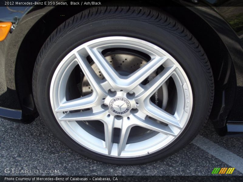 Black / Ash/Black 2012 Mercedes-Benz E 350 Sedan