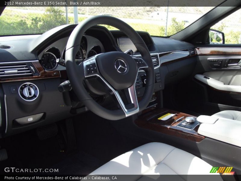 Black / Ash/Black 2012 Mercedes-Benz E 350 Sedan