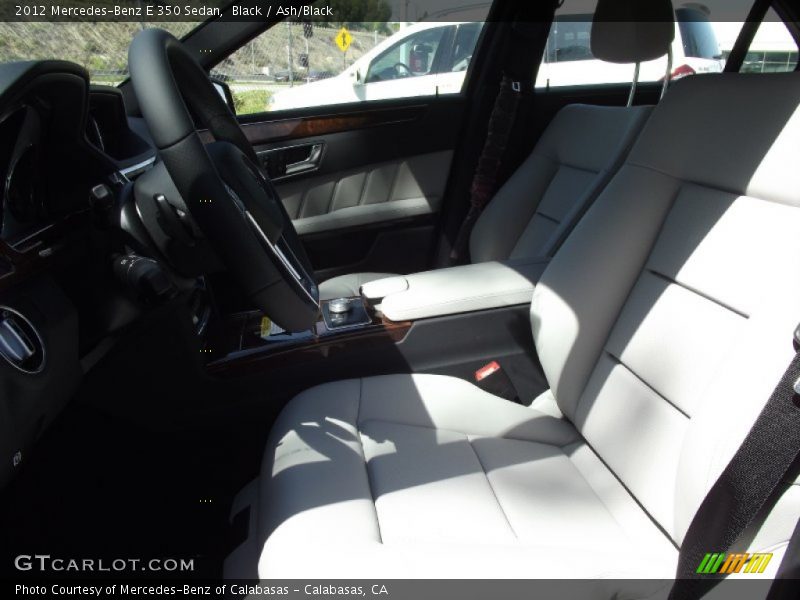 Black / Ash/Black 2012 Mercedes-Benz E 350 Sedan