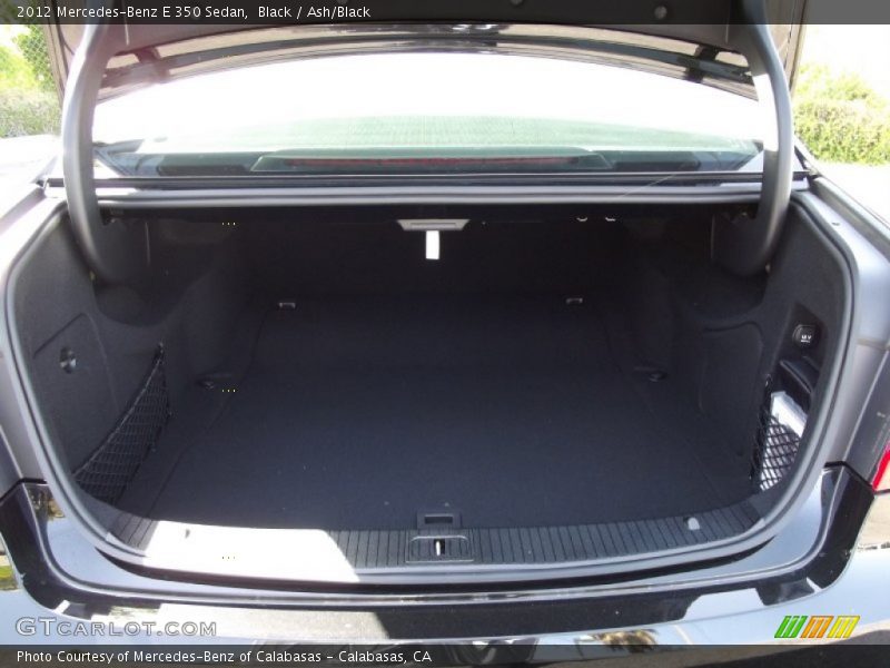 Black / Ash/Black 2012 Mercedes-Benz E 350 Sedan
