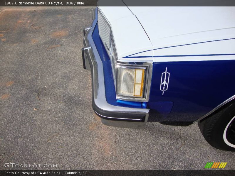 Blue / Blue 1982 Oldsmobile Delta 88 Royale