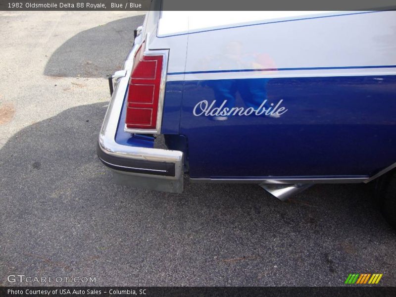 Blue / Blue 1982 Oldsmobile Delta 88 Royale