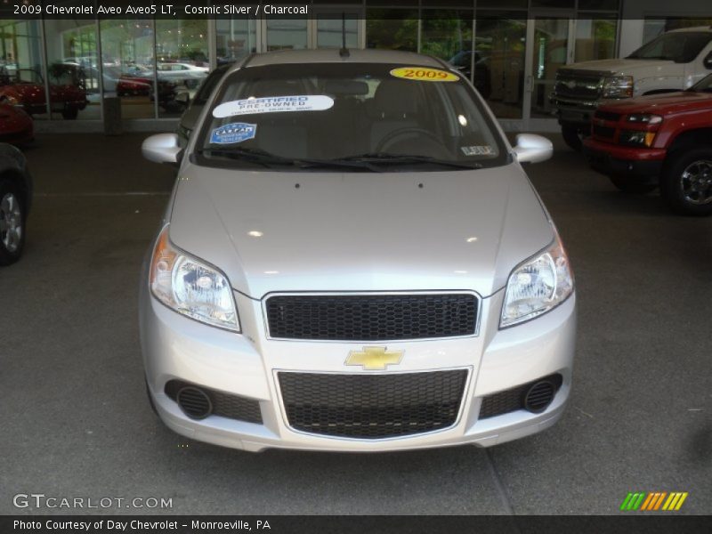 Cosmic Silver / Charcoal 2009 Chevrolet Aveo Aveo5 LT