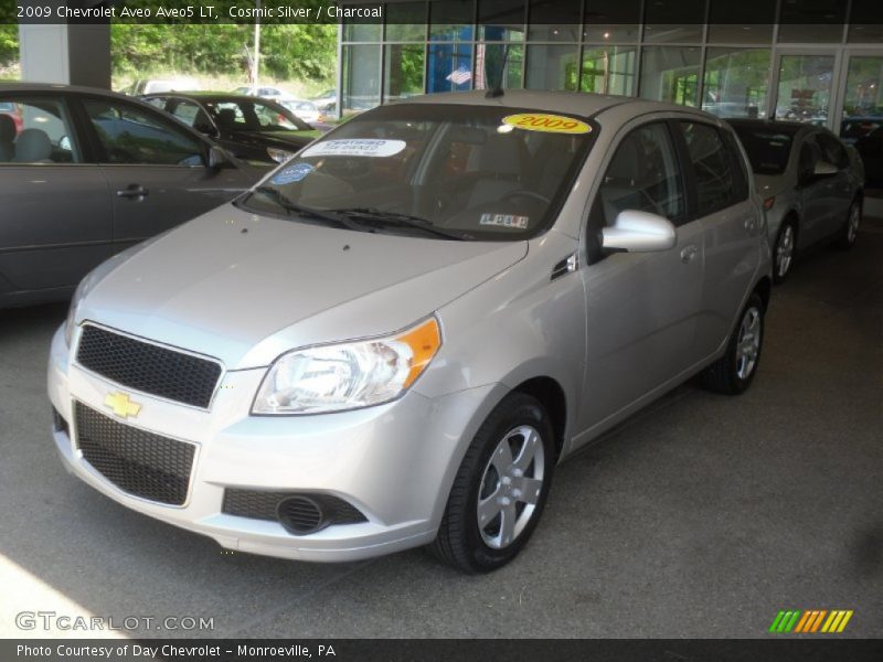 Cosmic Silver / Charcoal 2009 Chevrolet Aveo Aveo5 LT