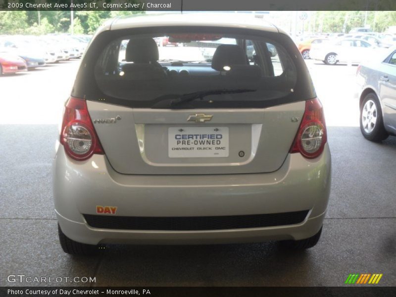 Cosmic Silver / Charcoal 2009 Chevrolet Aveo Aveo5 LT