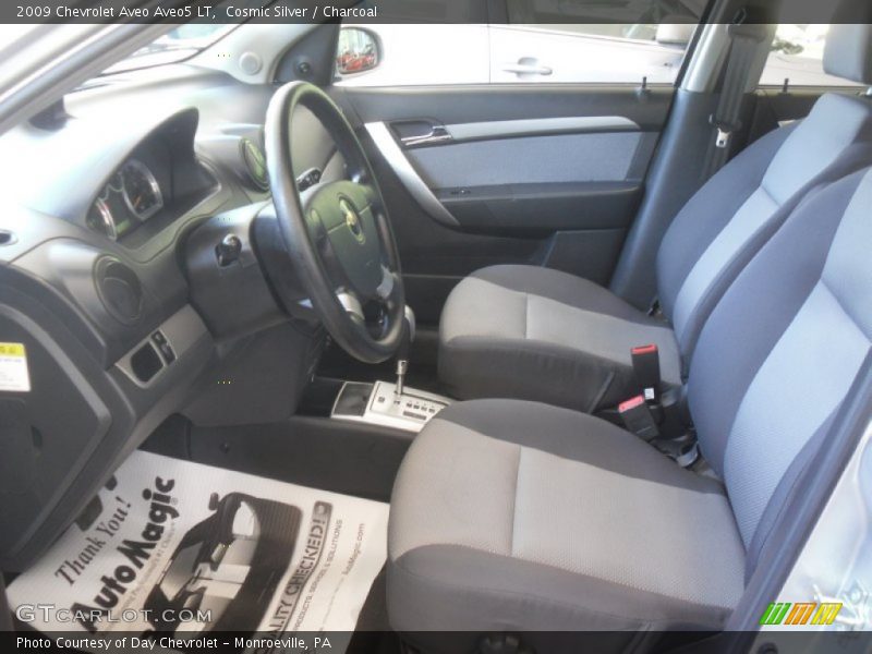 Cosmic Silver / Charcoal 2009 Chevrolet Aveo Aveo5 LT