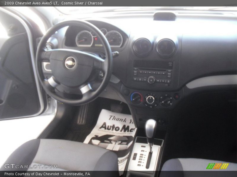 Cosmic Silver / Charcoal 2009 Chevrolet Aveo Aveo5 LT