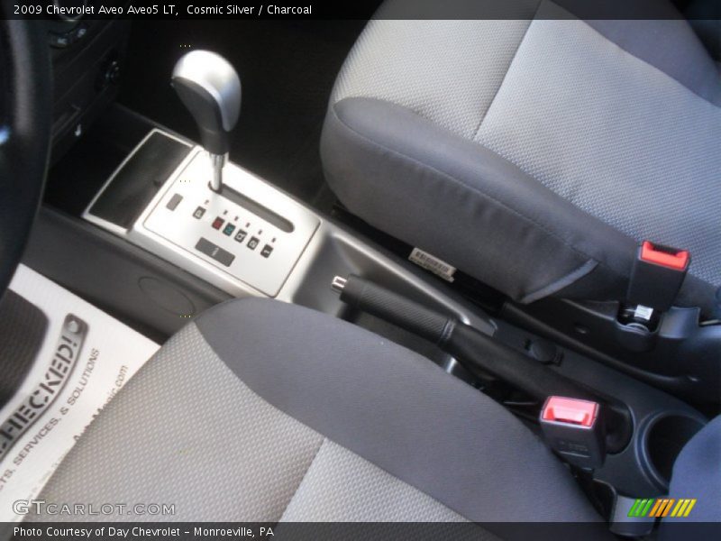 Cosmic Silver / Charcoal 2009 Chevrolet Aveo Aveo5 LT