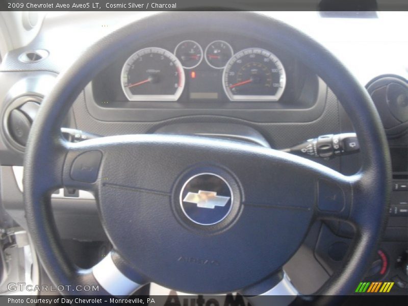 Cosmic Silver / Charcoal 2009 Chevrolet Aveo Aveo5 LT