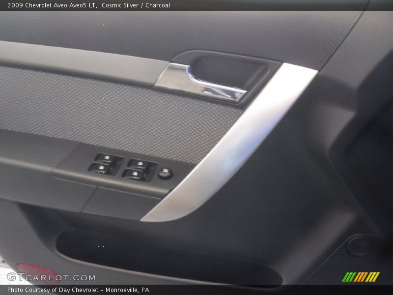 Cosmic Silver / Charcoal 2009 Chevrolet Aveo Aveo5 LT