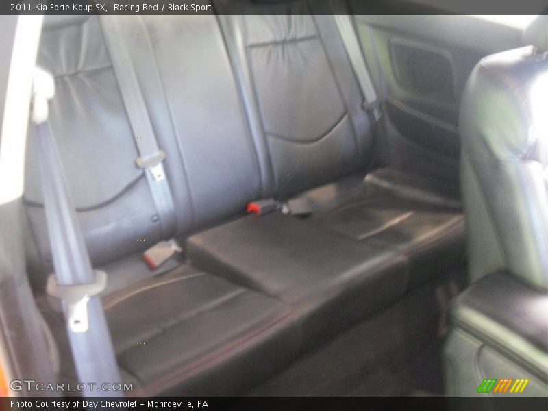 Racing Red / Black Sport 2011 Kia Forte Koup SX