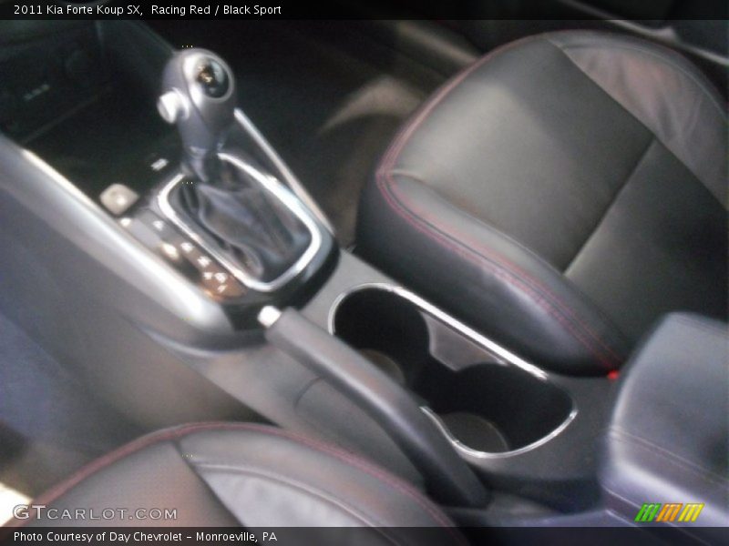Racing Red / Black Sport 2011 Kia Forte Koup SX