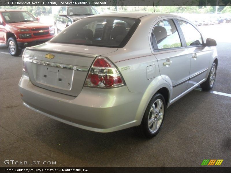 Ice Silver Metallic / Charcoal 2011 Chevrolet Aveo LT Sedan