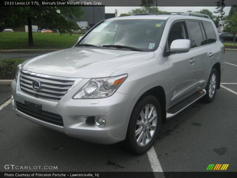 Mercury Silver Metallic / Dark Gray 2010 Lexus LX 570