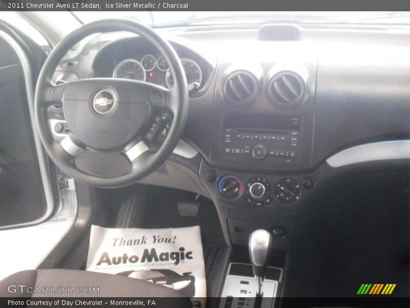 Ice Silver Metallic / Charcoal 2011 Chevrolet Aveo LT Sedan