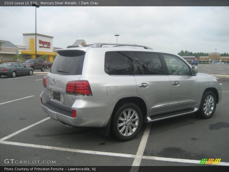 Mercury Silver Metallic / Dark Gray 2010 Lexus LX 570