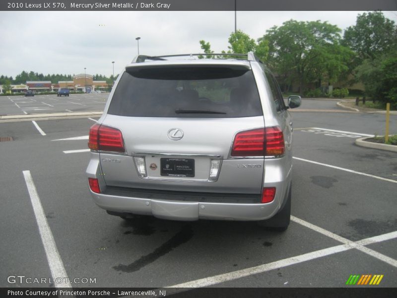 Mercury Silver Metallic / Dark Gray 2010 Lexus LX 570