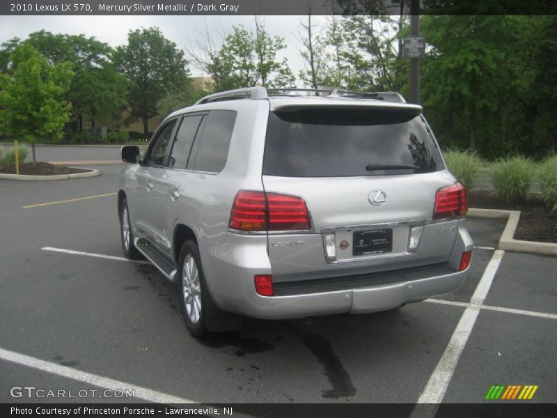 Mercury Silver Metallic / Dark Gray 2010 Lexus LX 570