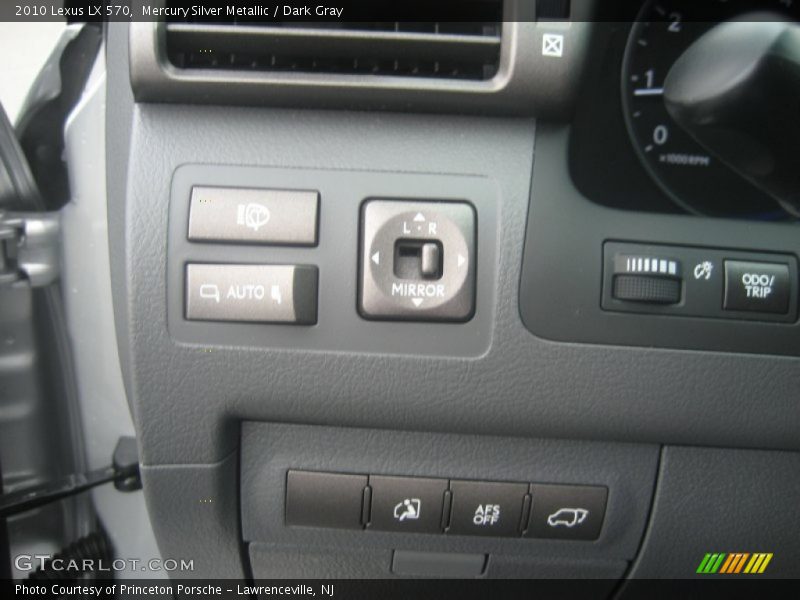 Mercury Silver Metallic / Dark Gray 2010 Lexus LX 570