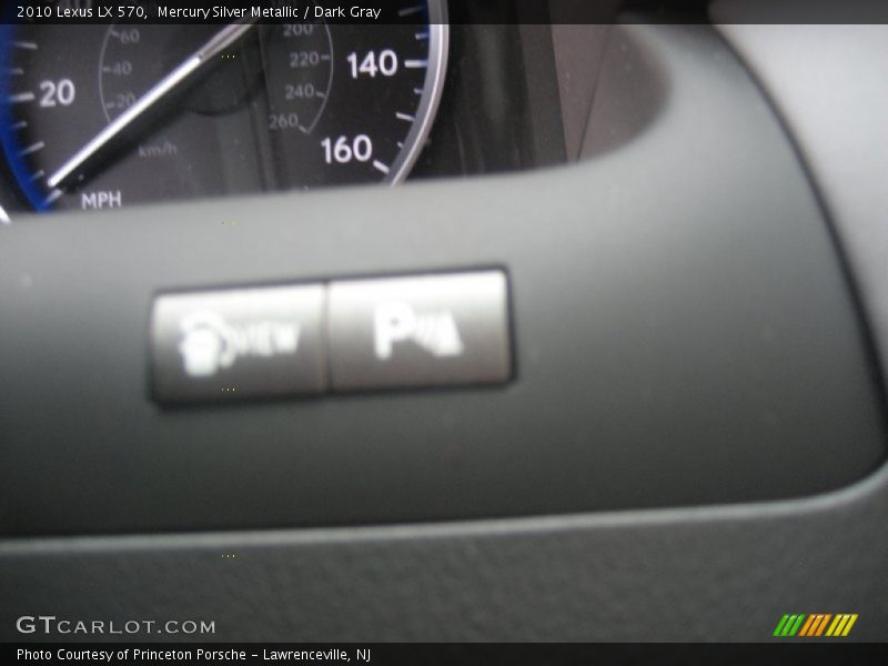 Mercury Silver Metallic / Dark Gray 2010 Lexus LX 570