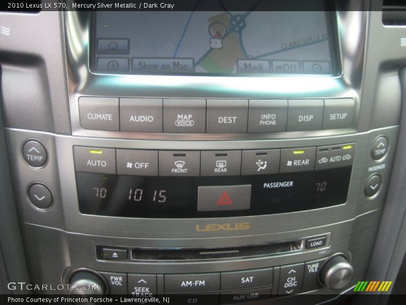 Mercury Silver Metallic / Dark Gray 2010 Lexus LX 570