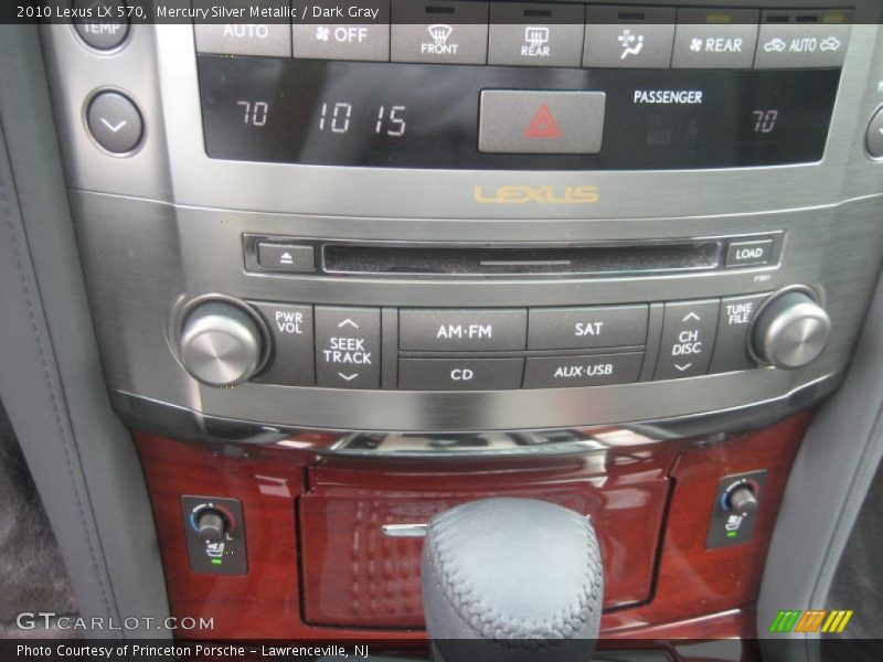 Mercury Silver Metallic / Dark Gray 2010 Lexus LX 570