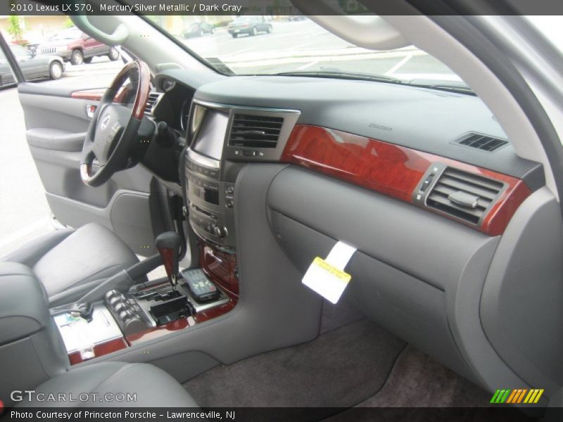 Mercury Silver Metallic / Dark Gray 2010 Lexus LX 570