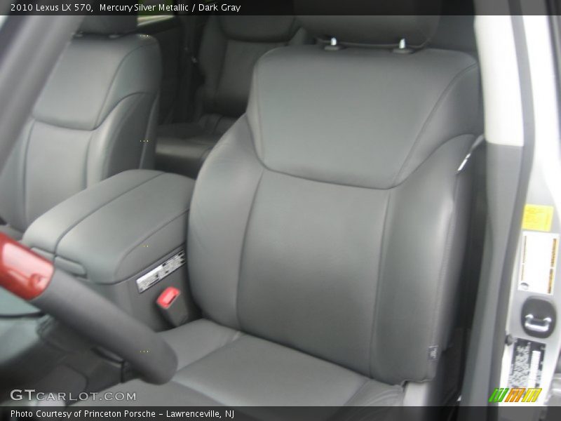 Mercury Silver Metallic / Dark Gray 2010 Lexus LX 570