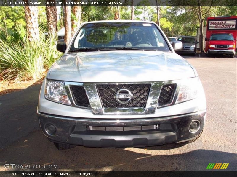 Radiant Silver Metallic / Graphite 2011 Nissan Frontier SV King Cab