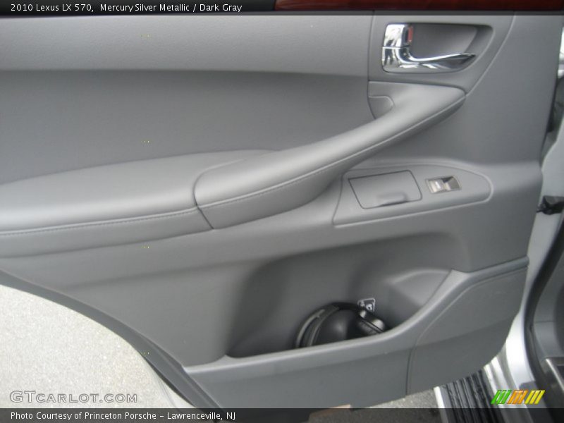 Mercury Silver Metallic / Dark Gray 2010 Lexus LX 570