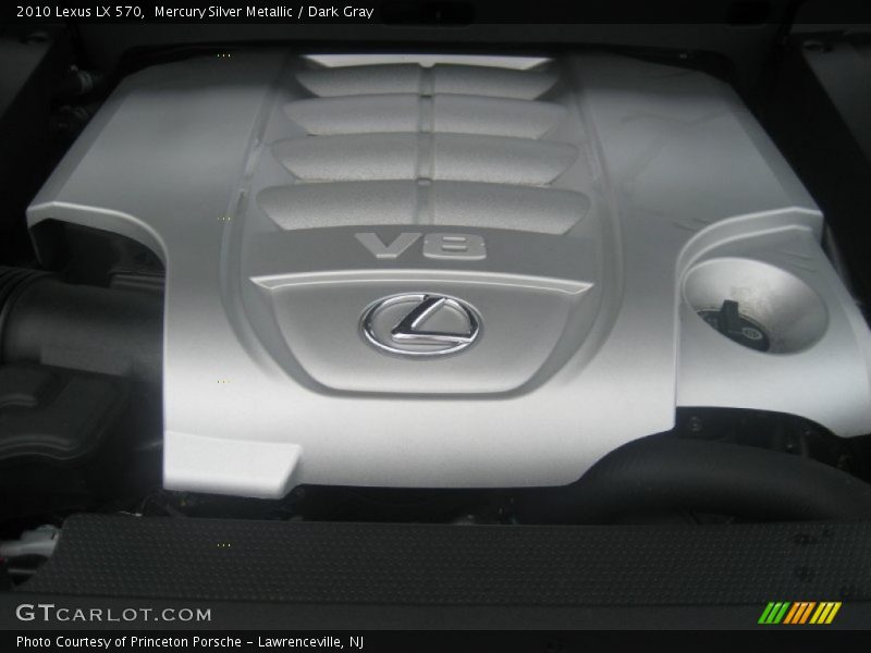 Mercury Silver Metallic / Dark Gray 2010 Lexus LX 570