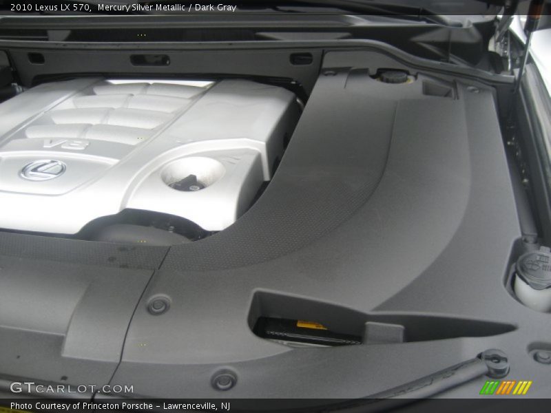 Mercury Silver Metallic / Dark Gray 2010 Lexus LX 570