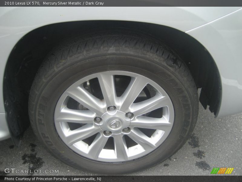 Mercury Silver Metallic / Dark Gray 2010 Lexus LX 570