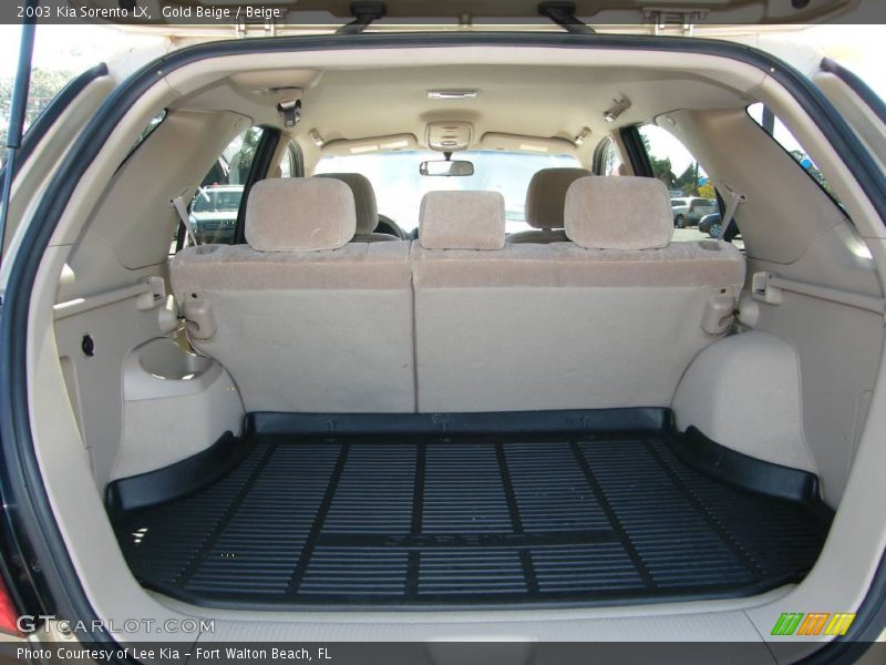 Gold Beige / Beige 2003 Kia Sorento LX