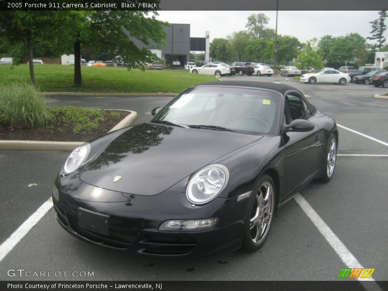 Black / Black 2005 Porsche 911 Carrera S Cabriolet