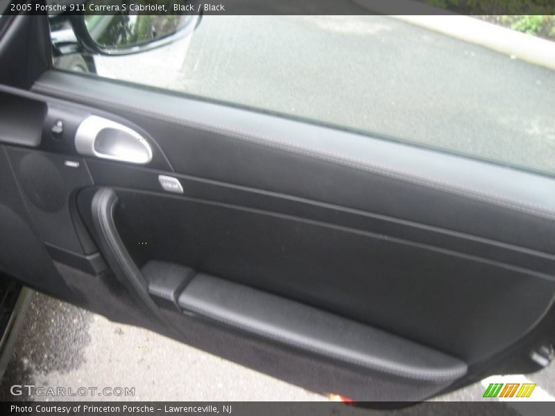 Black / Black 2005 Porsche 911 Carrera S Cabriolet