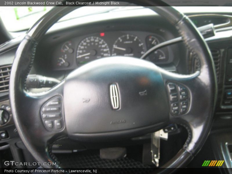 Black Clearcoat / Midnight Black 2002 Lincoln Blackwood Crew Cab