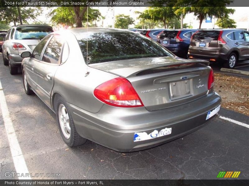 Dark Shadow Grey Metallic / Medium Graphite 2004 Ford Taurus SES Sedan