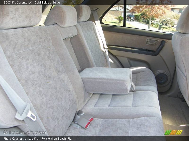Gold Beige / Beige 2003 Kia Sorento LX