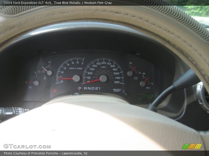 True Blue Metallic / Medium Flint Gray 2004 Ford Expedition XLT 4x4