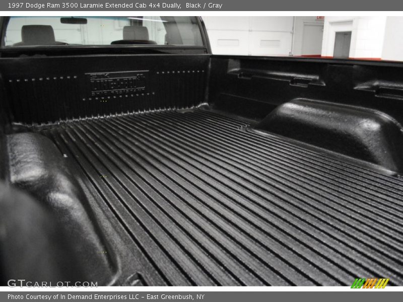 Black / Gray 1997 Dodge Ram 3500 Laramie Extended Cab 4x4 Dually