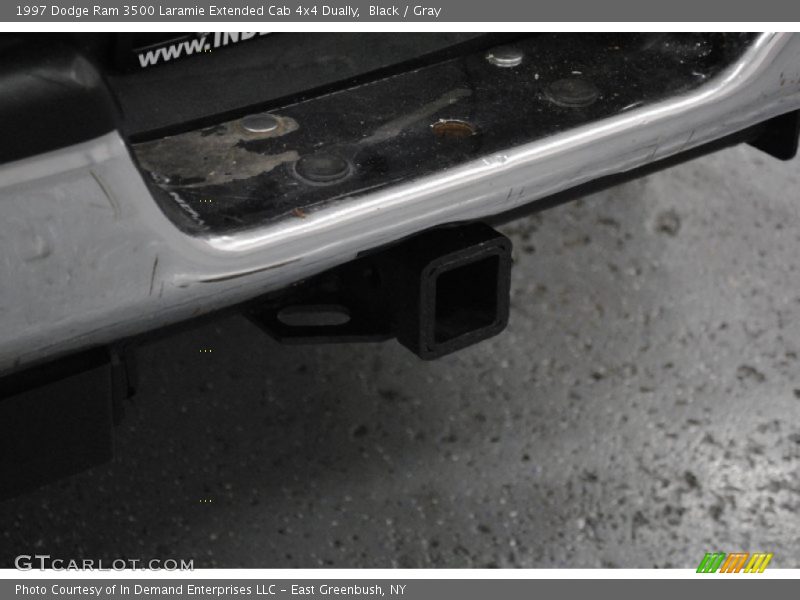 Black / Gray 1997 Dodge Ram 3500 Laramie Extended Cab 4x4 Dually