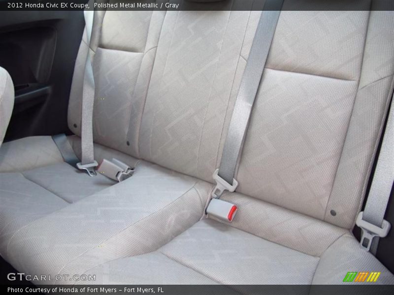 Polished Metal Metallic / Gray 2012 Honda Civic EX Coupe