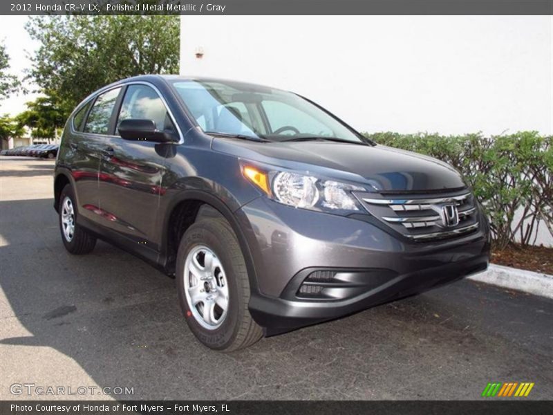 Polished Metal Metallic / Gray 2012 Honda CR-V LX