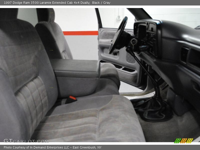 1997 Ram 3500 Laramie Extended Cab 4x4 Dually Gray Interior