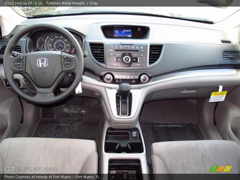 Polished Metal Metallic / Gray 2012 Honda CR-V LX